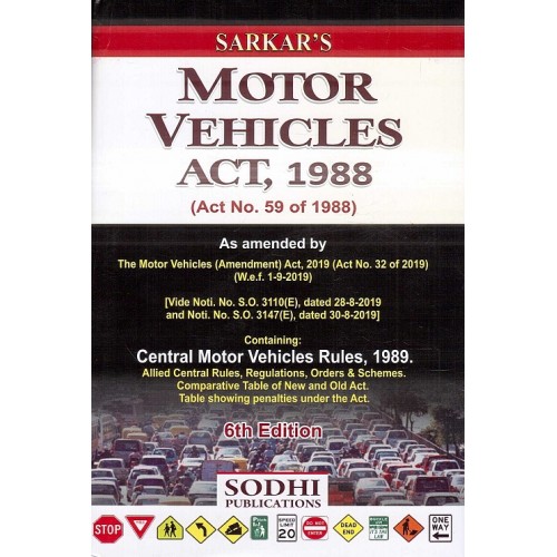 Sarkar's Motor Vehicles Act, 1988 [HB] by Sodhi Publications
